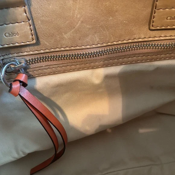 Authentic Vintage Chloé Canvas & Leather Logo Tote Bag – Phoebe Philo Era (2007) - Picture 9 of 13